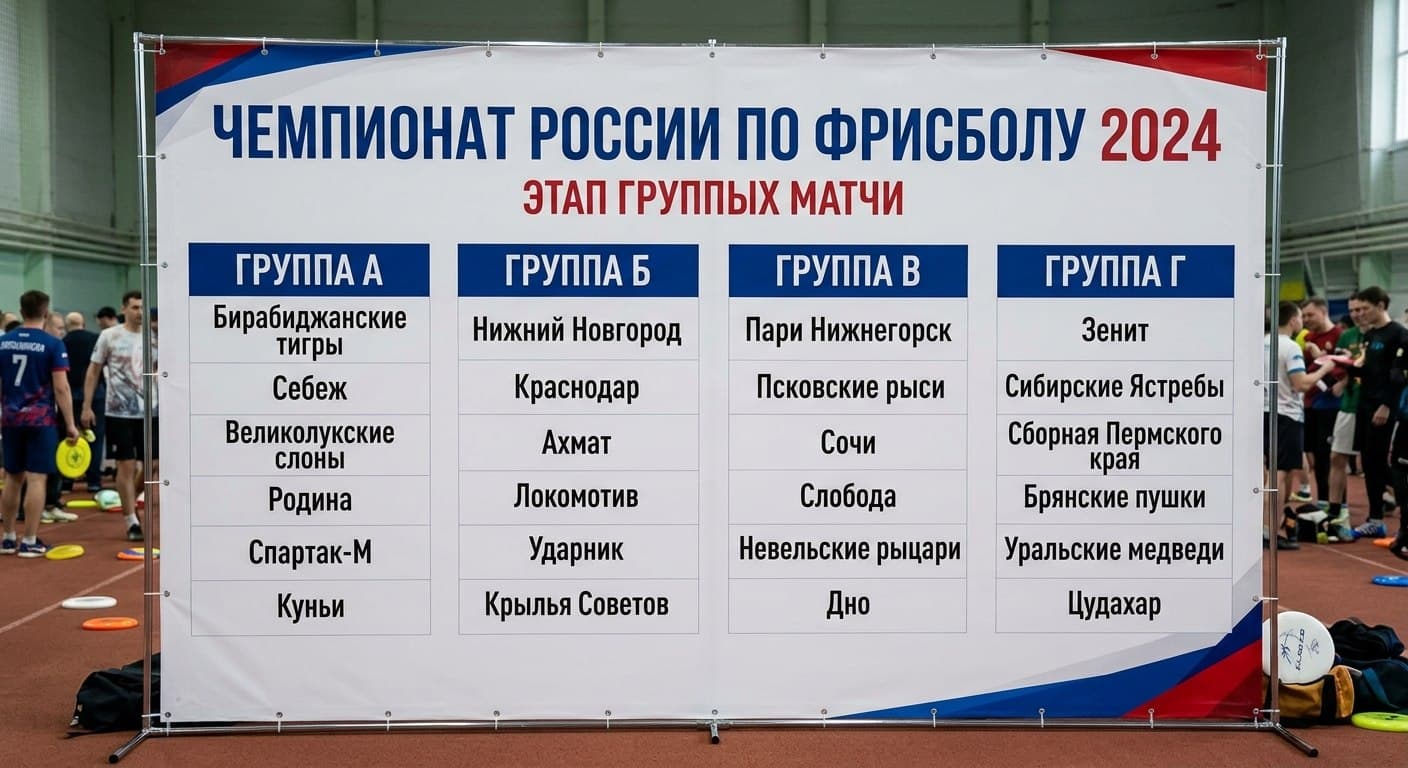 Чемпионат России по фрисболу закончится в июне